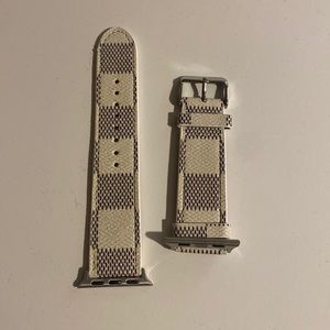 Checkered Apple Watch band